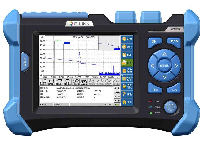 国产手持光时域反射仪OTDR TR-600